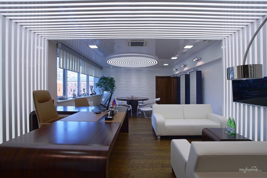 Освещение в кабинете руководителя