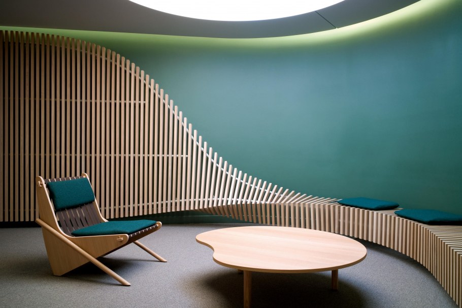 Бирюзовый параметрический дизайн