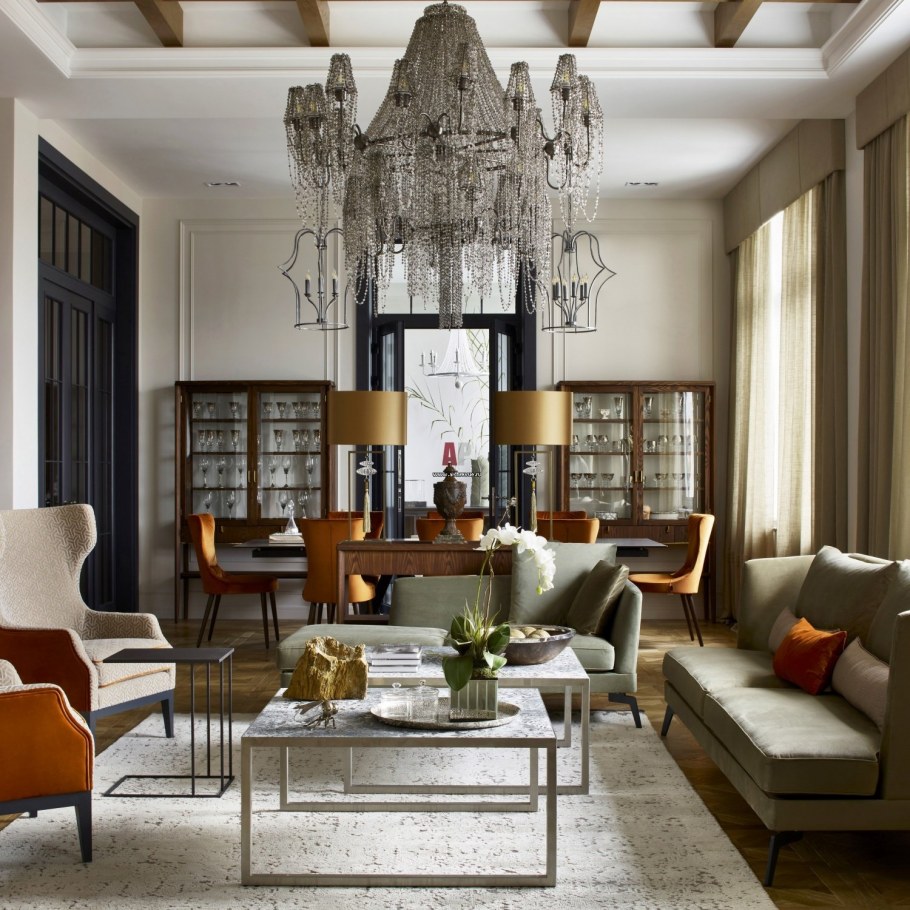 Стильный интерьер гостиной