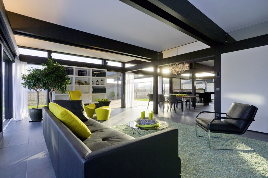 HUF haus фахверк интерьер