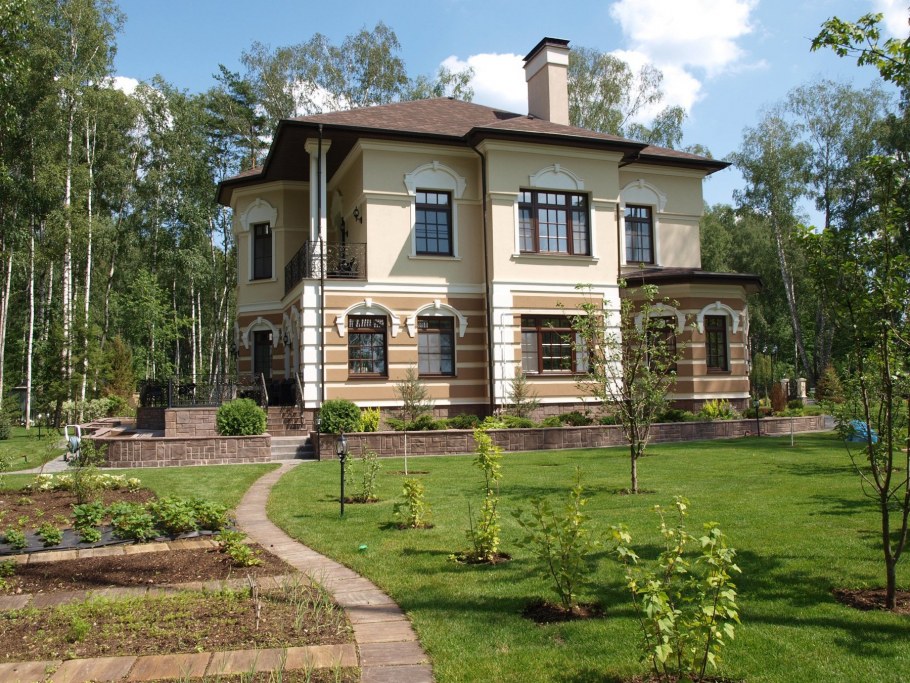 Коттедж в классическом стиле