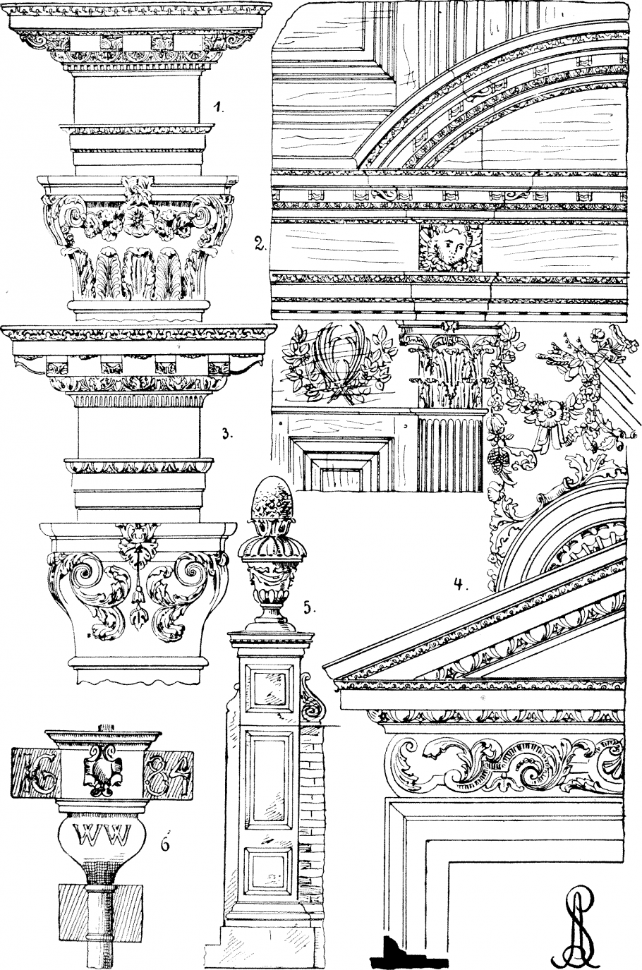 Коринфский ордер здания в Москве