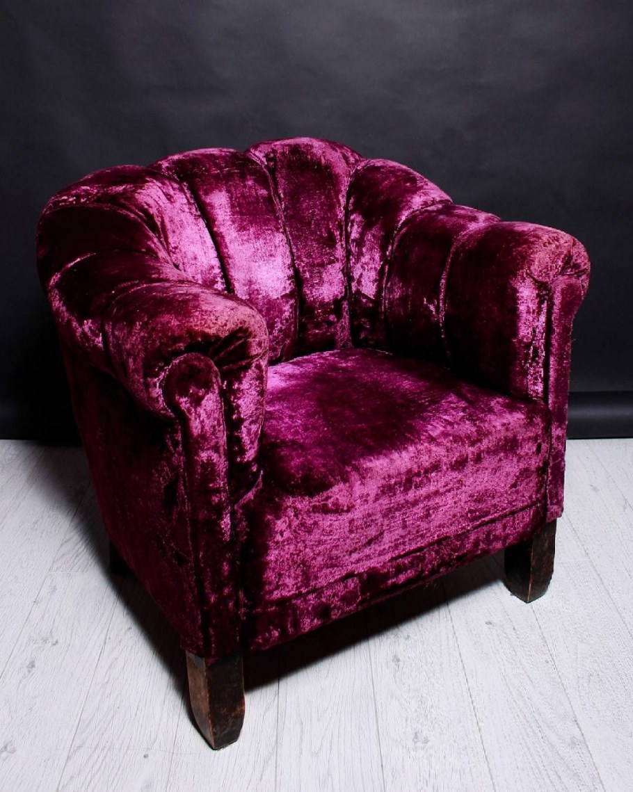 Мебель из бархата