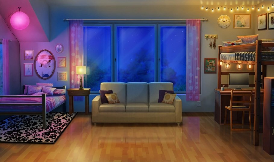 Фон для гача гостиная зала