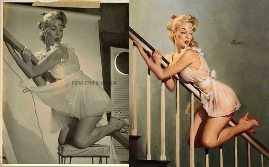 Фотозона в стиле пин ап