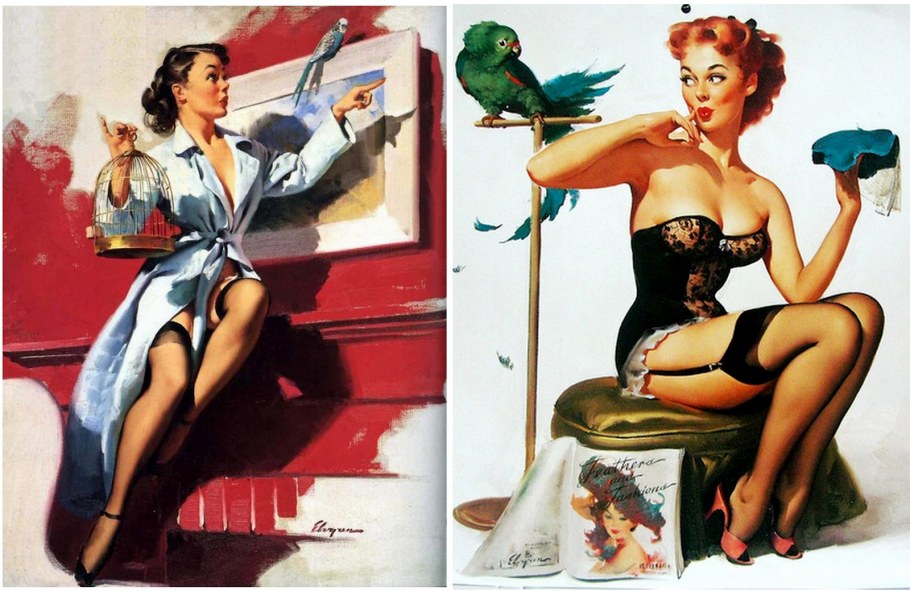 Художник Gil Elvgren (1914-1980).