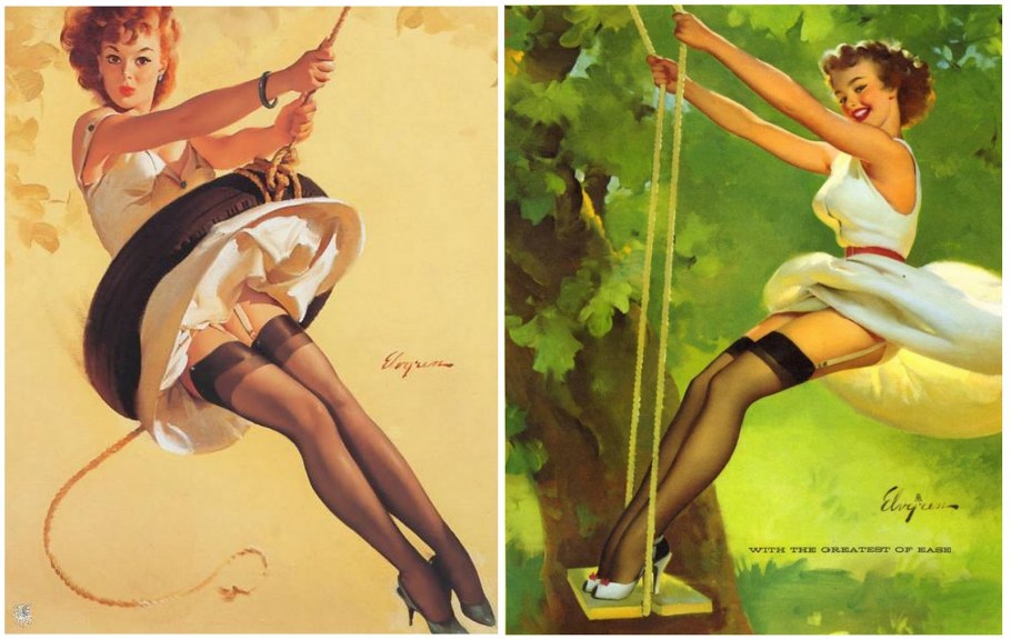 Вывески в стиле пин ап