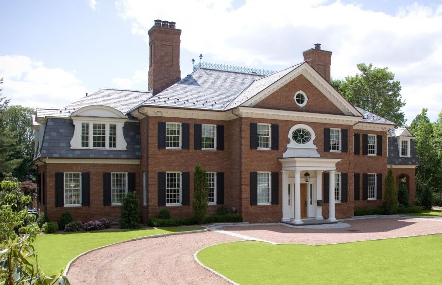 Стили домов георгианский