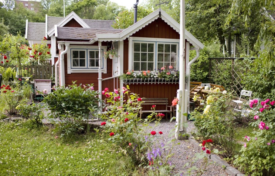 Преображение садового участка