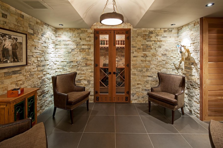 Декоративный кирпич в интерьере