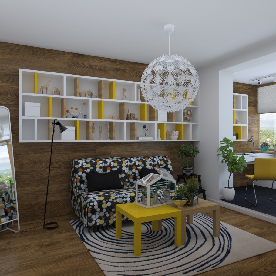 Бюджетный интерьер квартиры