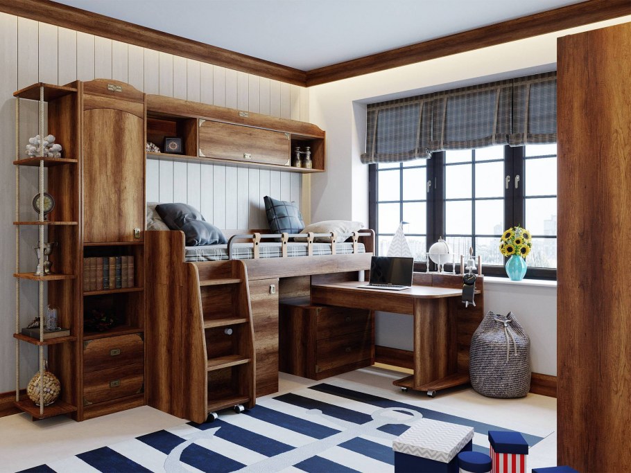 Кровать комбинированная навигатор ТД-250.11.02