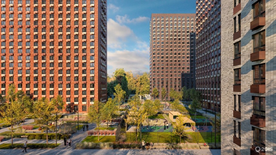 ЖК Ильинские Луга план застройки