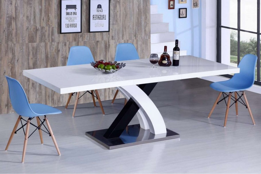 Стол ESF DT-75 белый