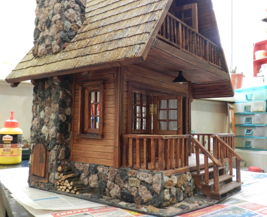 Пряничный домик в стиле Шале