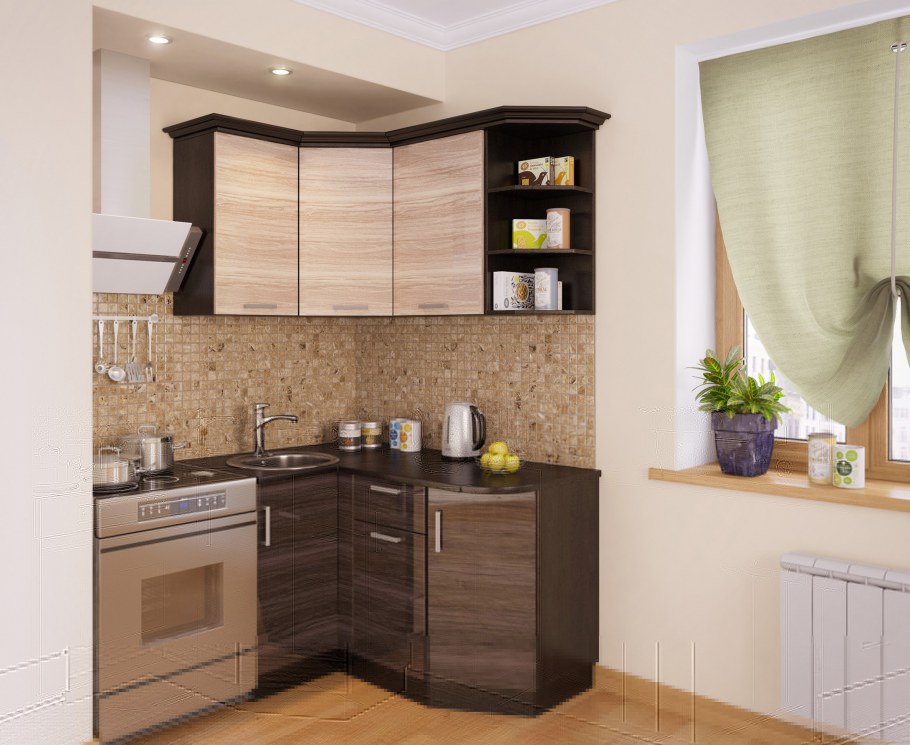 Кухонный гарнитур Венеция угловой