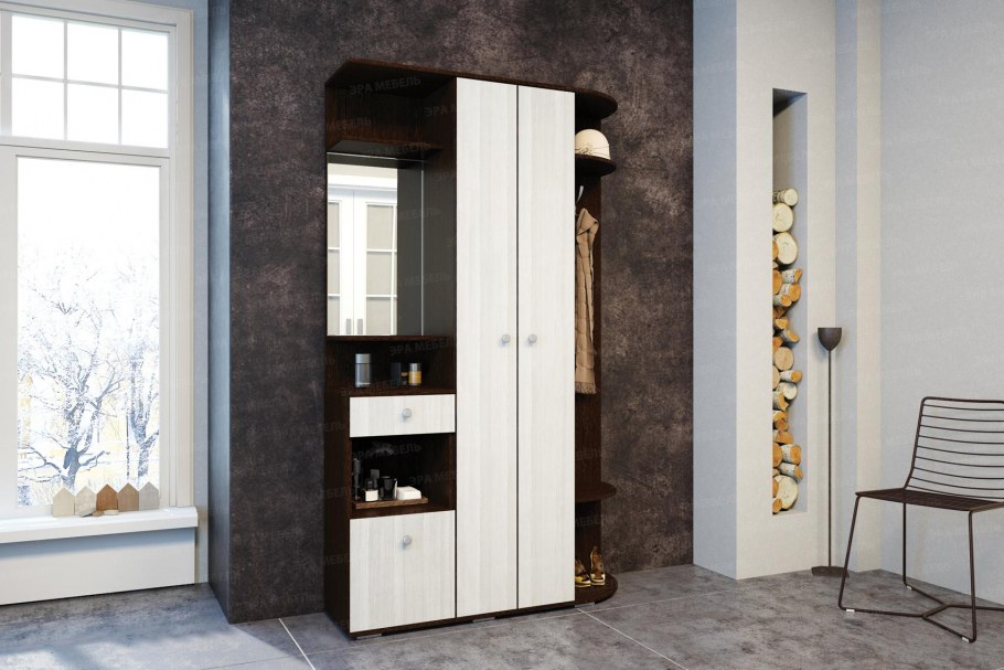 Прихожая Эра Ника вз910 венге/лоредо