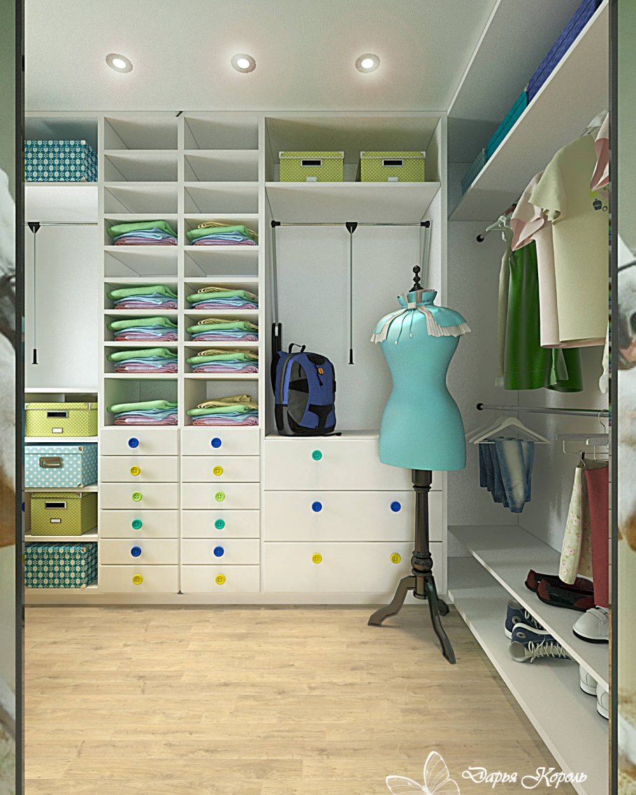 Детская гардеробная