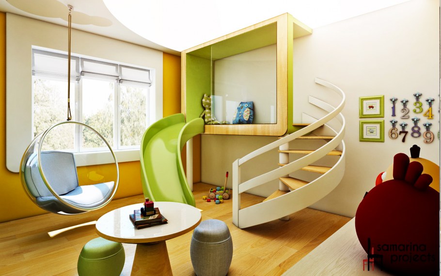 Необычный детский уголок