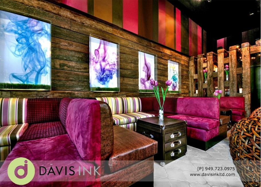 Интерьер лаунж бара