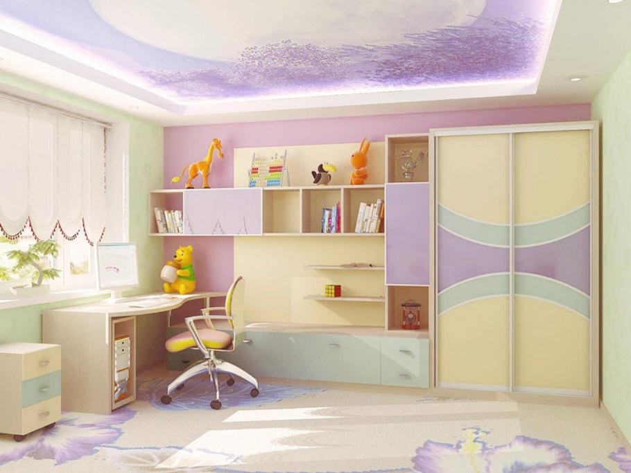 Шкаф в детскую комнату