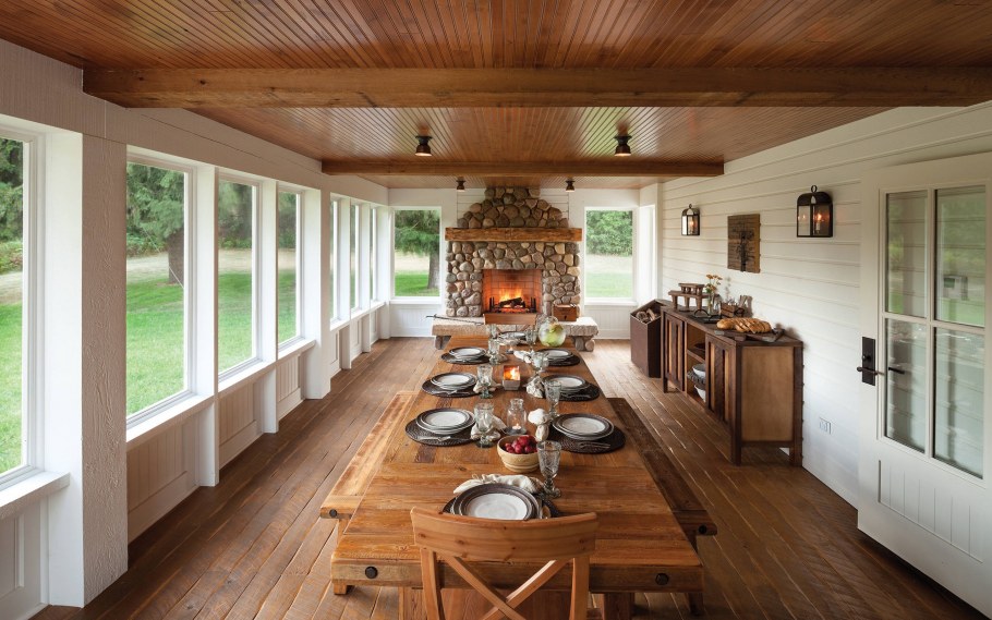 Отделка террасы