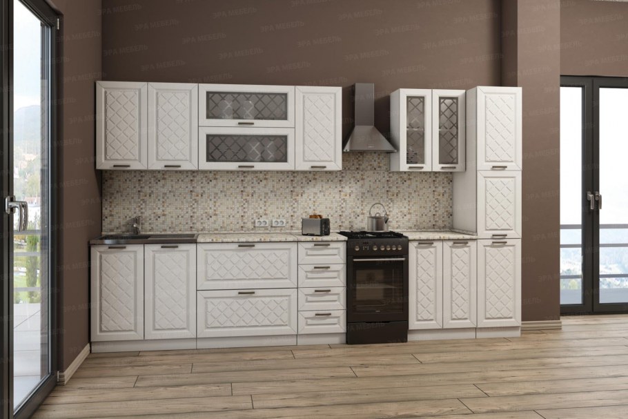 Кухня Агава светлая модульная