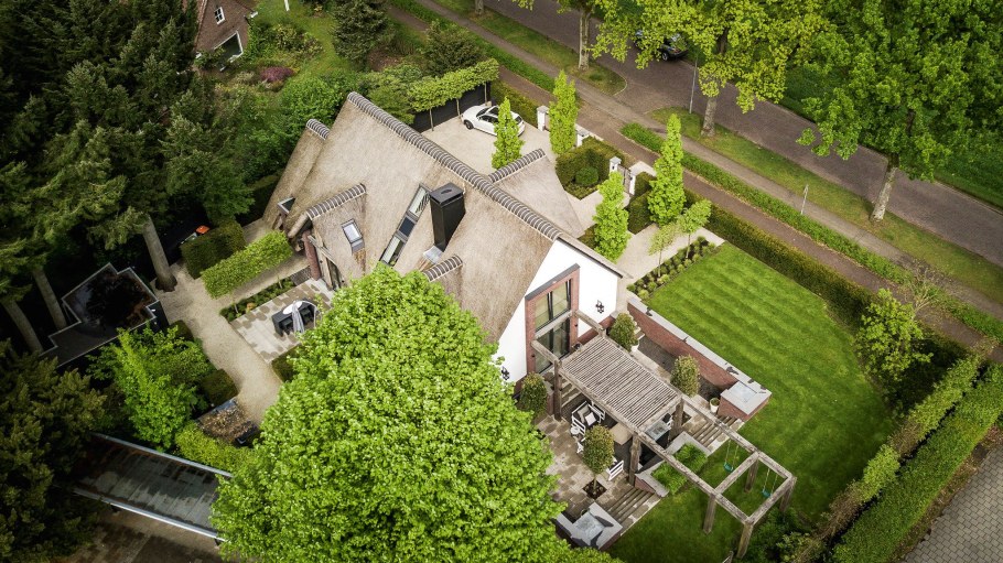 Дачный участок вид сверху