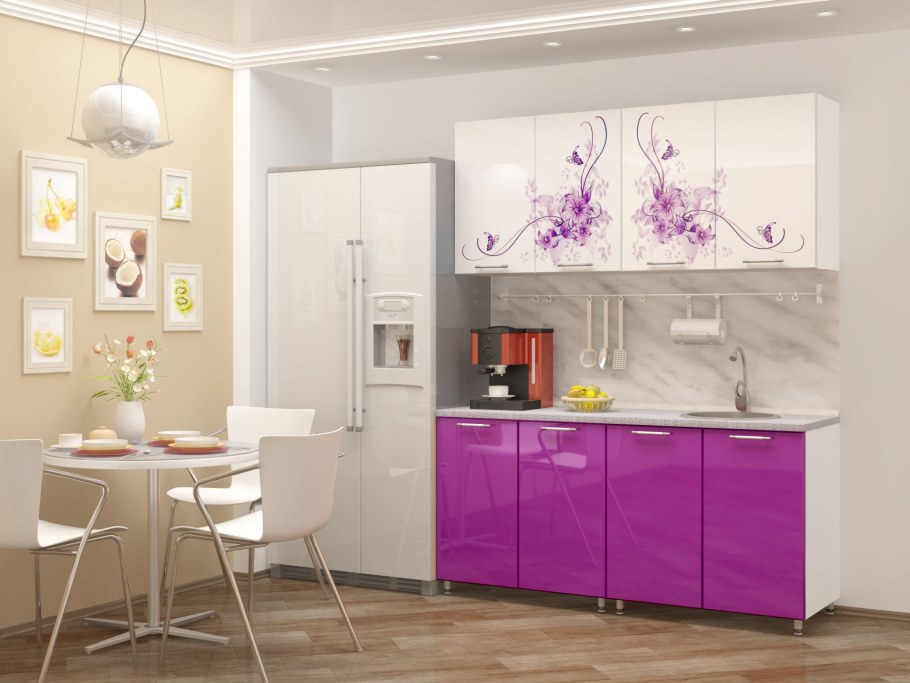 Кухня Орхидея 2м Дисави