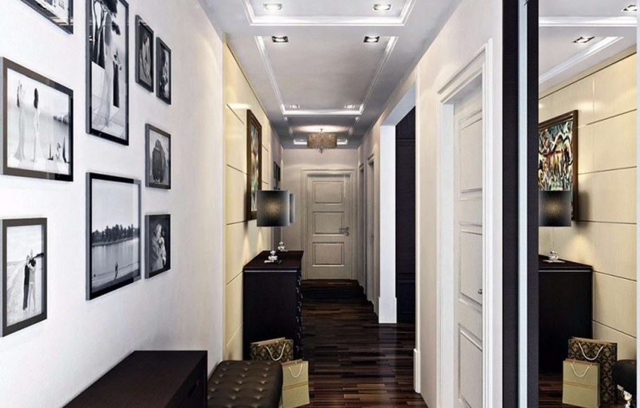 Прихожая для узкого коридора