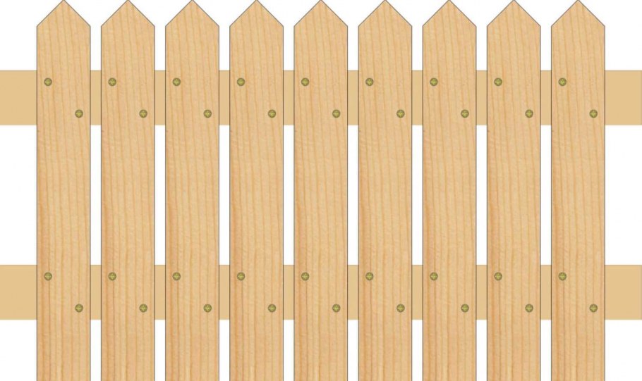 Резной Палисад забор