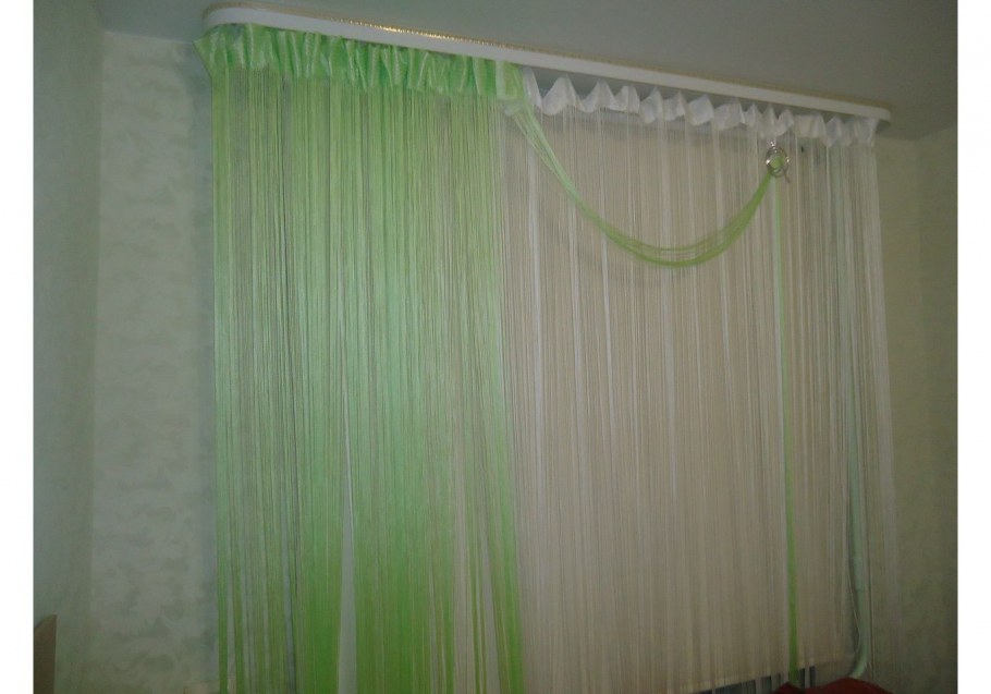 Нитяные шторы
