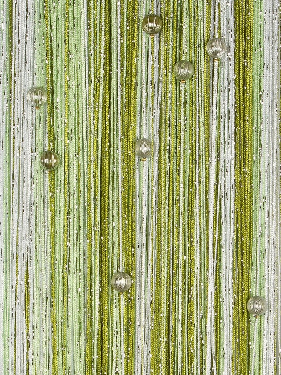 Нитяные шторы на кухню