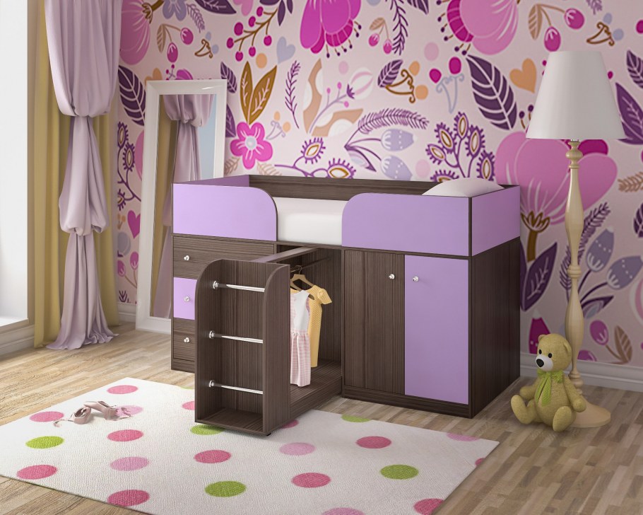 Кровать-чердак ЯРОФФ Юниор 4