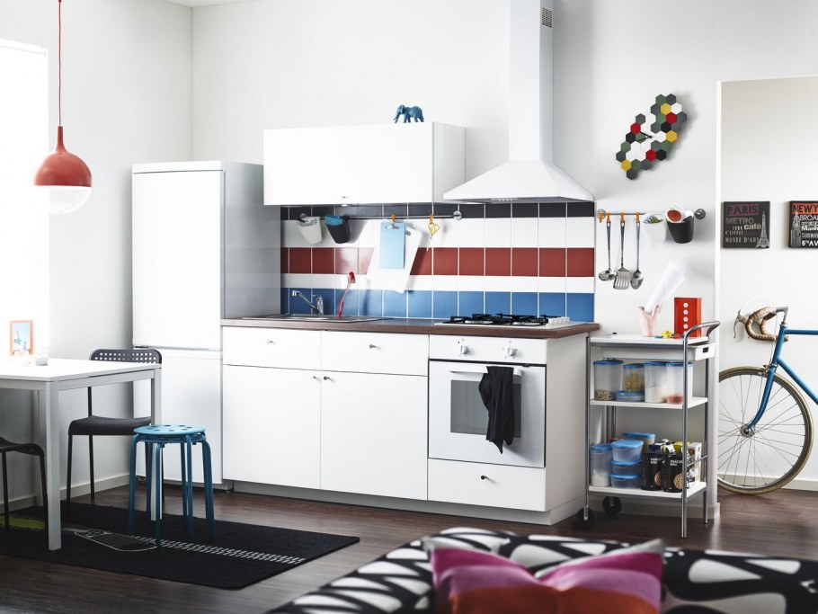 Кухня Хэггеби икеа в интерьере