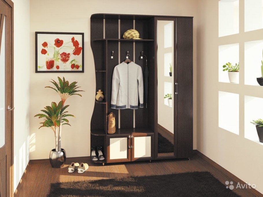 Прихожая Ксения 1 венге-лоредо