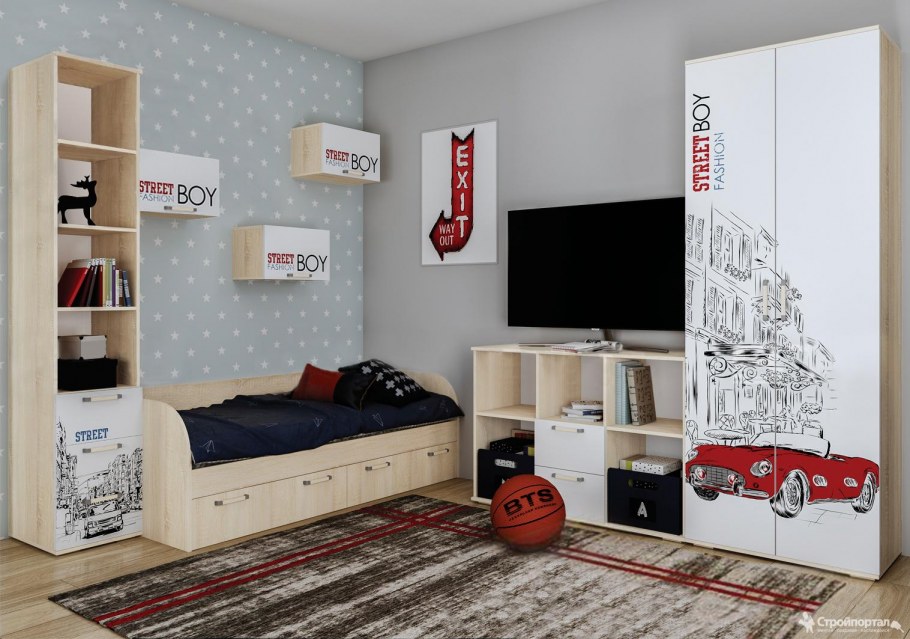 Модульная детская Сенди (БТС)