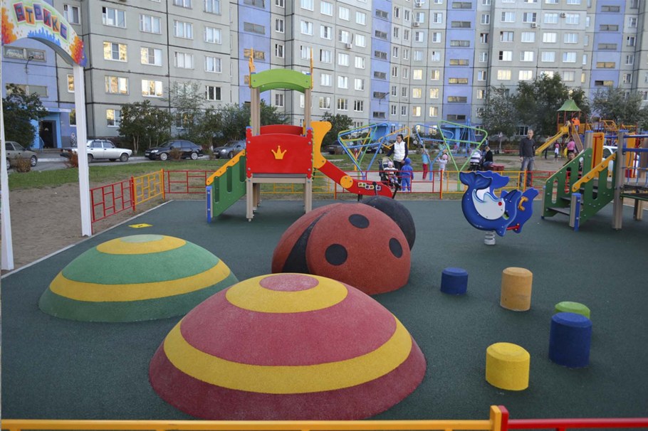 Детские площадки в детском саду