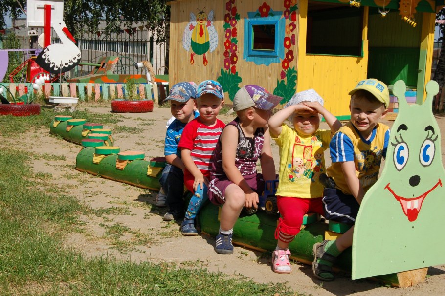 Тематические игровые площадки в детском саду