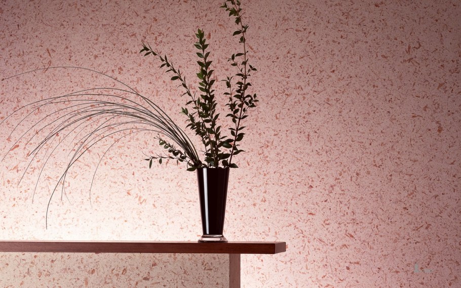 Жидкие обои с флизелиновыми обоями