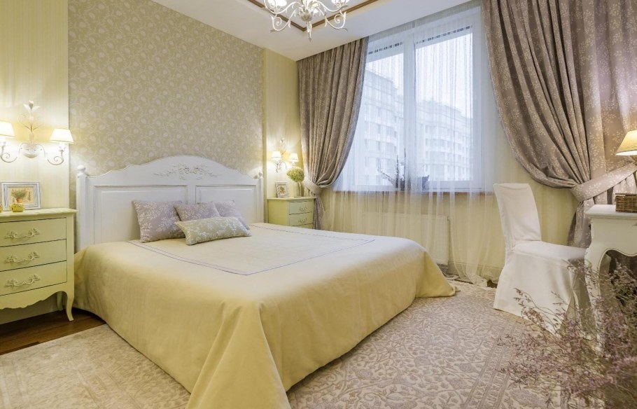 Спальня в стиле французский Прованс