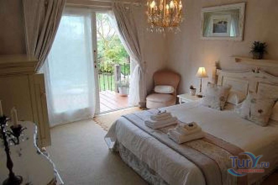 Шторы в прованском стиле для спальни