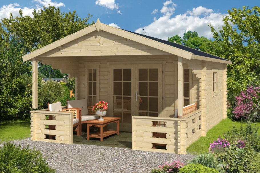 Гостевой мини домик из бруса