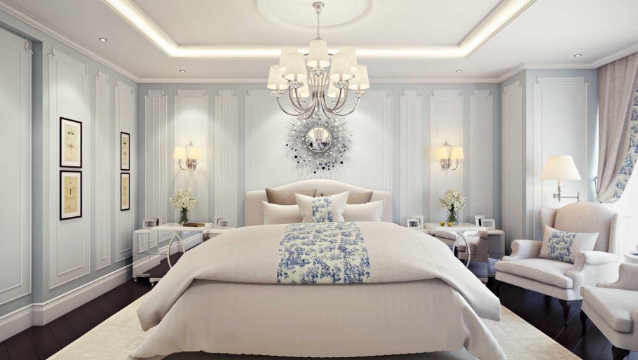 Спальня в классическом стиле