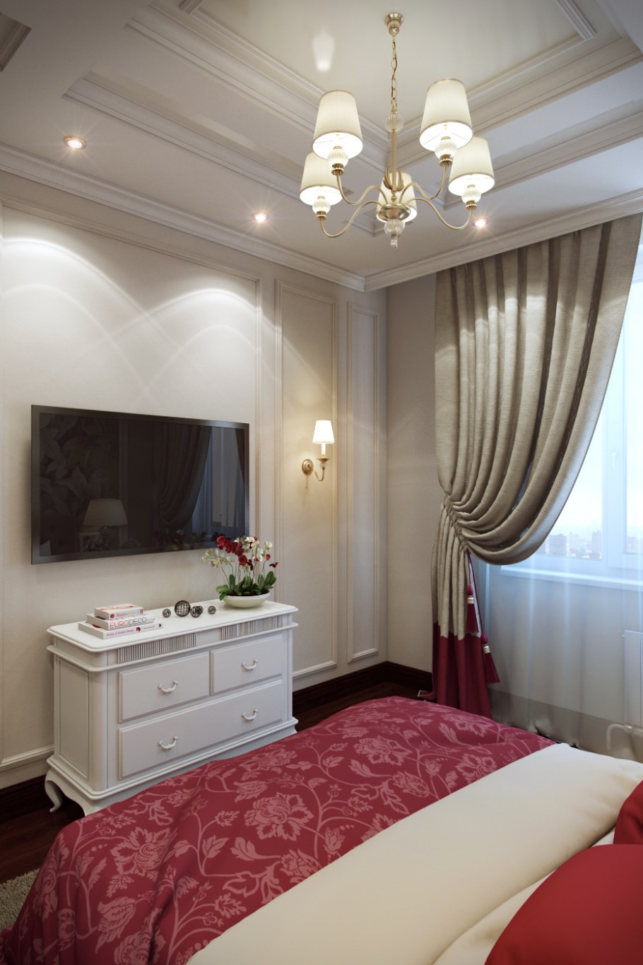 Спальня в классическом стиле