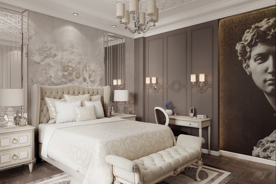 Спальня классика