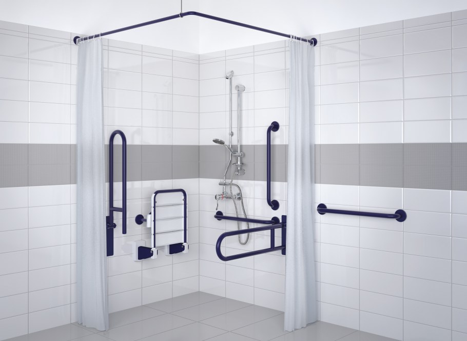 Поручень в душ кабину