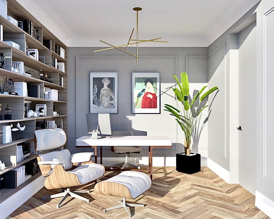 Картины в стиле арт деко в интерьере