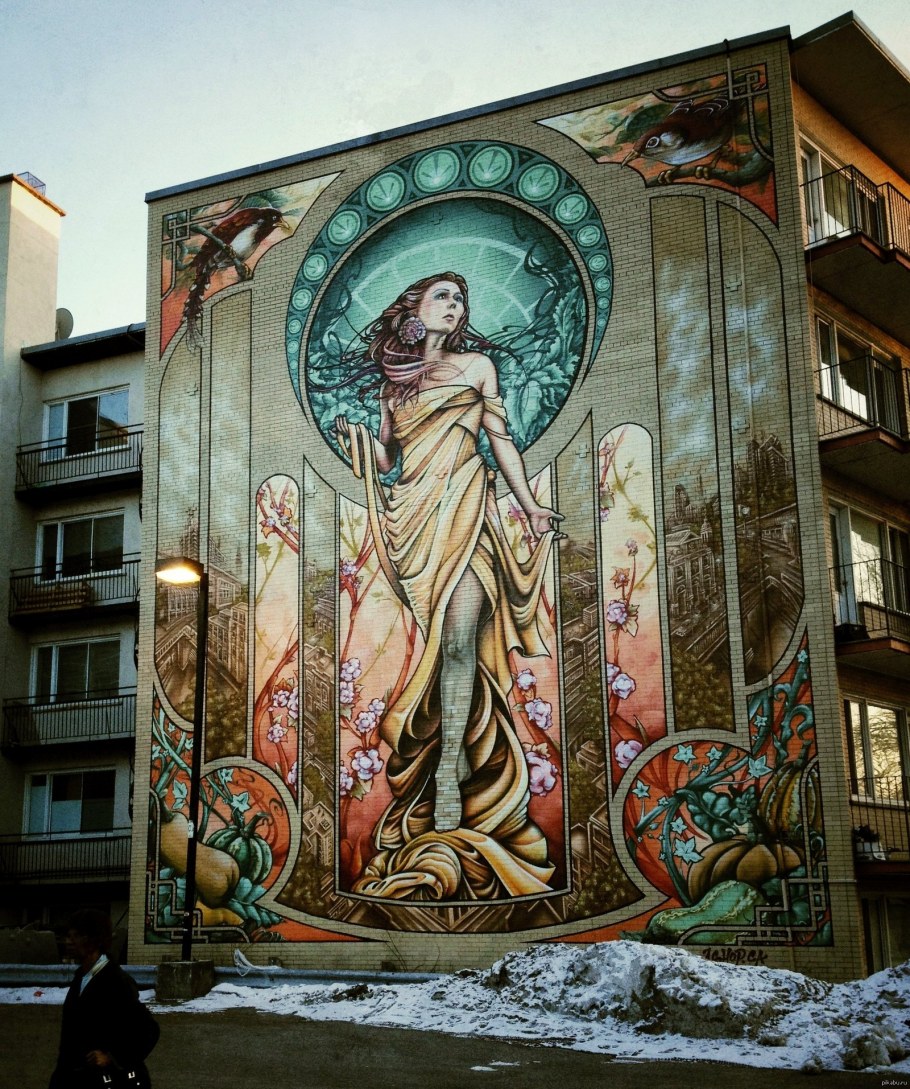 Стрит арт Murals