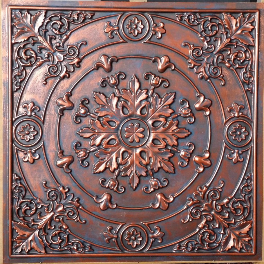 Медная плитка